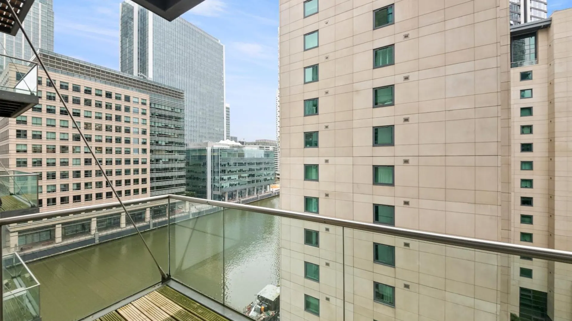 Apartment Londwell, Canary Wharf River Thames Balcony Penthouse London Großbritannien